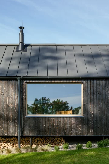 Nowoczesna stodoła, projekt studio KLAR Linka, nowoczesna stodoła, studio KLAR