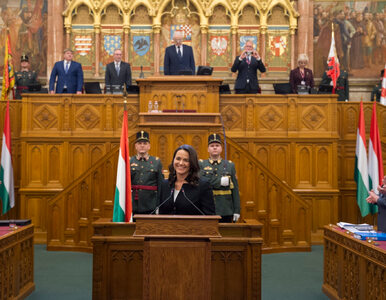 Miniatura: Pierwsza w historii prezydentka Węgier....