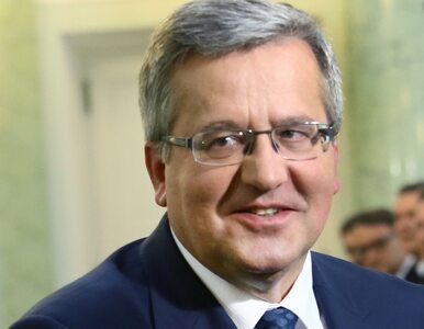 Miniatura: Komorowski chce 15 mln zł na kampanię od...