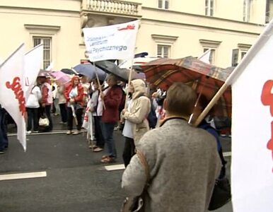 Miniatura: Pielęgniarki protestują. "Służba zdrowia...