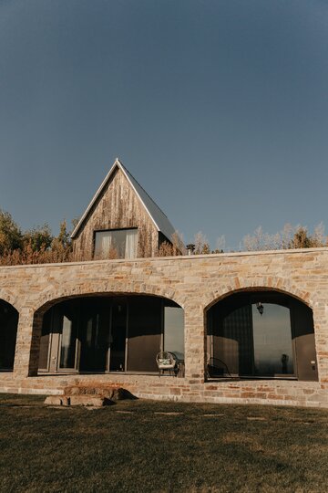Drewniany dom, projekt Florent Moser 
