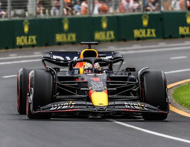 Miniatura: Verstappen gonił lidera. Wtedy stało się...