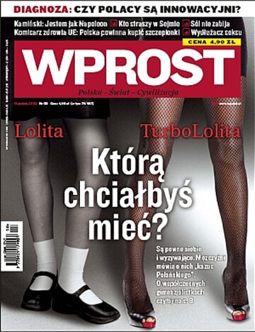 Okładka tygodnika Wprost nr 50/2009 (1403)