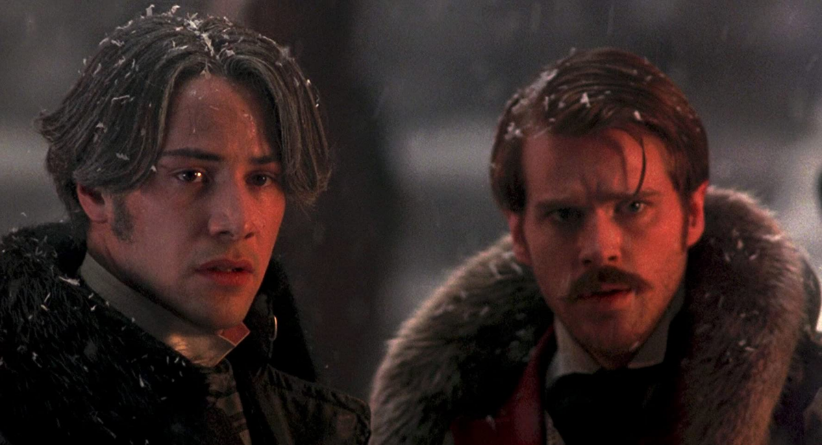 Keanu Reeves w filmie „Dracula” (1992) 