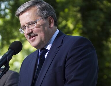 Miniatura: Komorowski: granice? Nienaruszalne. Często...