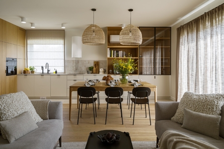 Miniatura: Nowoczesny dom jednorodzinny, projekt...