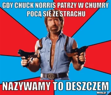 Mem z Chuckiem Norrisem 