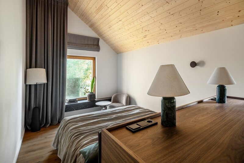 Nowoczesny dom na&nbsp;Mazurach, projekt Decoroom