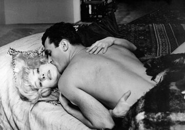 Lucyna Winnicka i&nbsp;Tadeusz Pluciński w&nbsp;1963 roku w&nbsp;filmie &bdquo;Pamiętnik pani Hanki&rdquo;