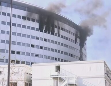Miniatura: Pożar w siedzibie Radio France. Eksplozja...