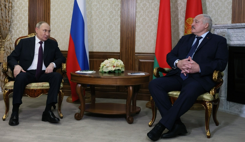 Miniatura: Ten moment spotkania Putina...