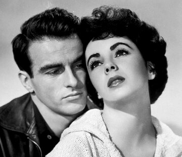 Montgomery Clift i&nbsp;Elizabeth Taylor w&nbsp;1951 roku w&nbsp;filmie &bdquo;Miejsce pod&nbsp;słońcem&rdquo;