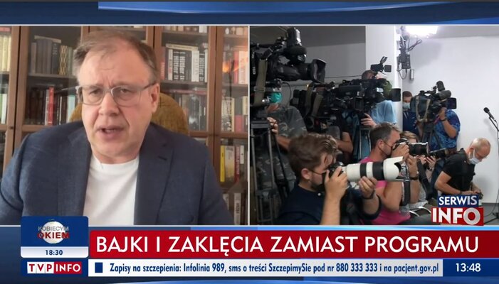 Miniatura: „(D)Efekt Tuska”? TVP Info na „paskach” z...