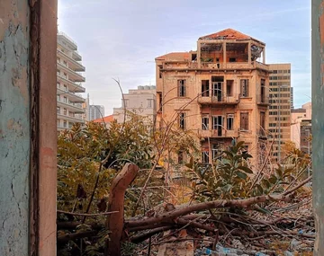 Opuszczone miejsce w Libanie 