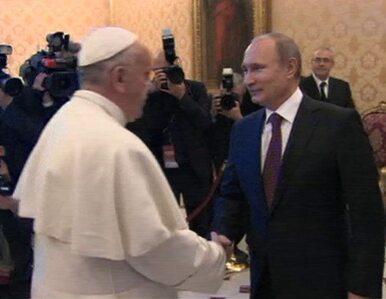 Miniatura: Putin przyjechał do papieża. Przywiózł mu...
