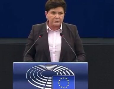 Debata o orzeczeniu TSUE w Parlamencie Europejskim. Beata Szydło...