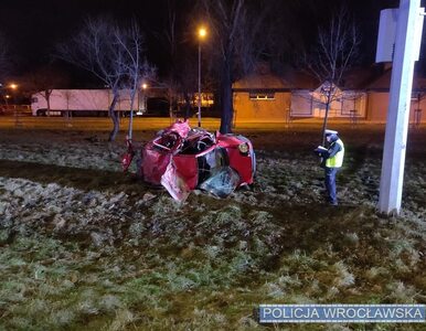 Miniatura: Tragiczny wypadek we Wrocławiu. Policja...