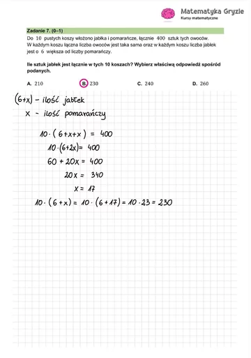 Egzamin ósmoklasisty z matematyki  – strona 6 