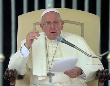 Miniatura: Papież: Każdy może wpaść w sidła...