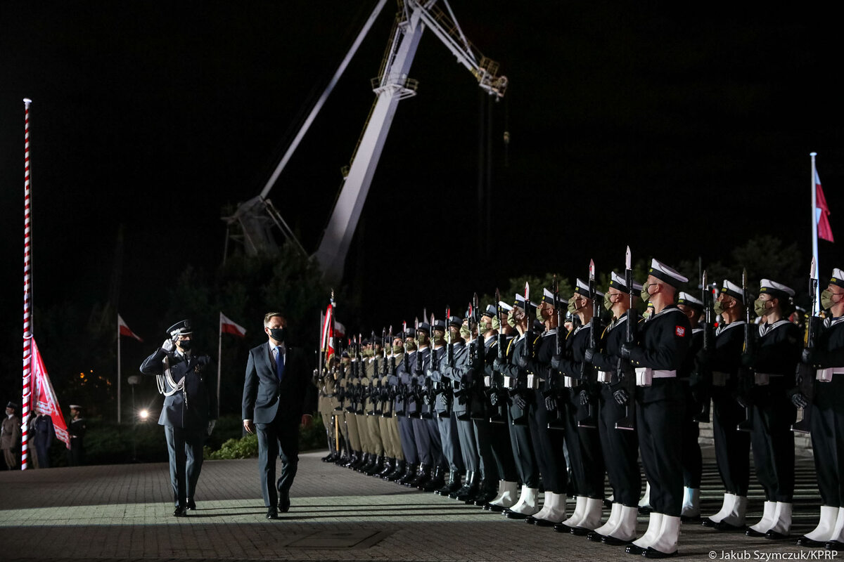Uroczystości upamiętnienia 81. rocznicy wybuchu II wojny światowej na Westerplatte 