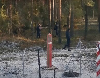 Dziwne zachowanie białoruskich żołnierzy. Straż Graniczna pokazała nagranie