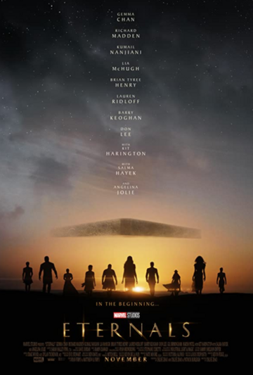 Plakat filmu &bdquo;Eternals&rdquo;