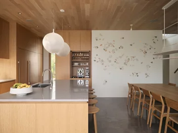 Dom nad jeziorem, projekt Ghoche Architect 