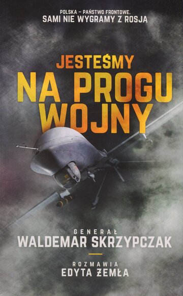 Okładka książki "Jesteśmy na&nbsp;progu wojny"