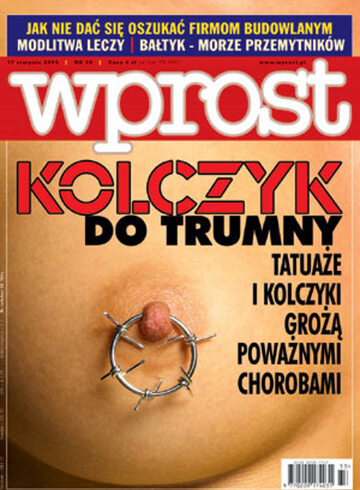 Okładka tygodnika Wprost nr 33/2003 (1081)