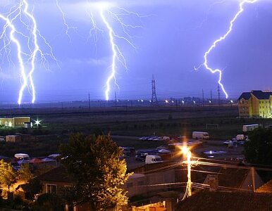 Miniatura: Burze nad Polską. Znów grzmi i pada