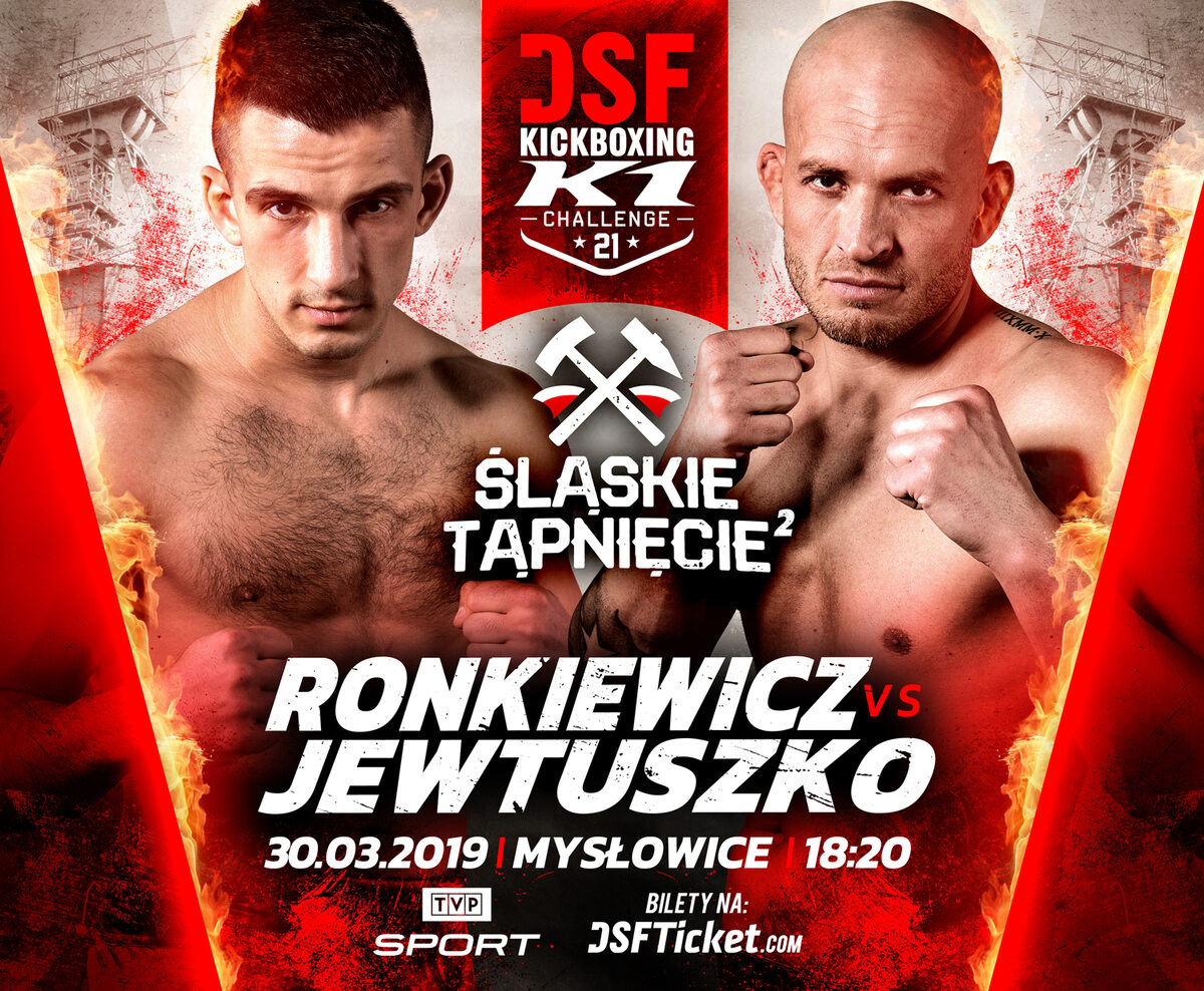 DSF Kickboxing Challange 21: Ronkiewicz vs Jewtuszko 