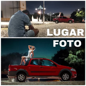Plan zdjęciowy i efekt pracy fotografa 