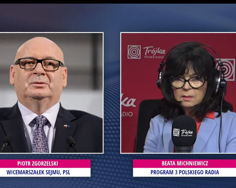 Miniatura: Zaskakująca rozmowa polityczna w Trójce....