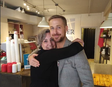 Miniatura: Marzyła o wizycie Ryana Goslinga. Akcja na...