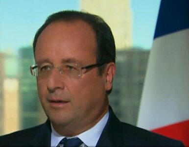Miniatura: Francois Hollande o Syrii: Sytuacja zmusza...