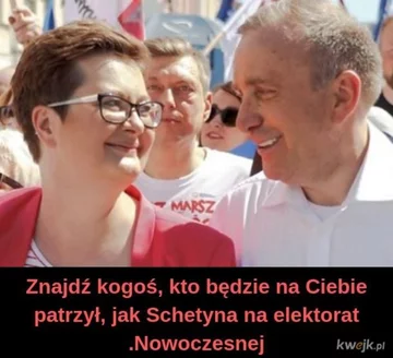 Grzegorz Schetyna obchodzi urodziny. Internauci publikują memy 