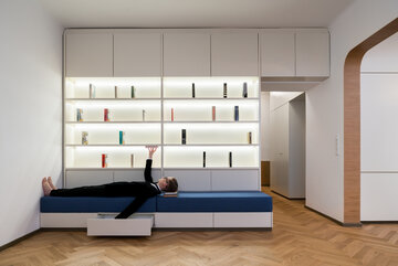 Mieszkanie w&nbsp;kamienicy, projekt No Architects