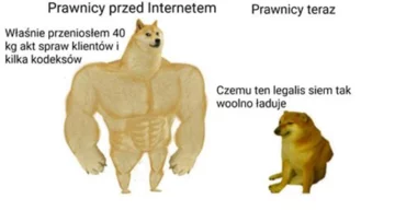 Mem z napakowanym i płaczącym pieskiem 