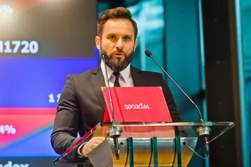 Zbigniew Leszczyński - Członek Zarządu PKN ORLEN ds. Sprzedaży Gala 200 Największych polskich firm tygodnika "Wprost"