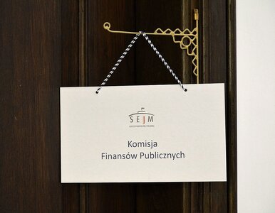 Miniatura: Szef komisji finansów: Wpływy podatkowe i...