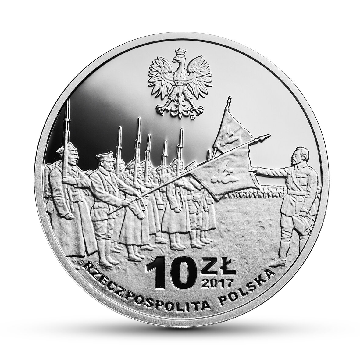 Kolekcjonerska moneta 100-lecie powstania Komitetu Narodowego Polskiego 15 listopada do emisji trafiły także kolekcjonerskie monety o wartości 10 złotych.