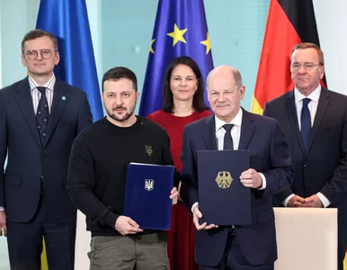 Miniatura: Scholz i Zełenski podpisali długoterminową...