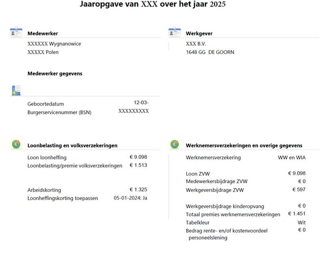 Jaaropgave 2025 Podatkimeritum