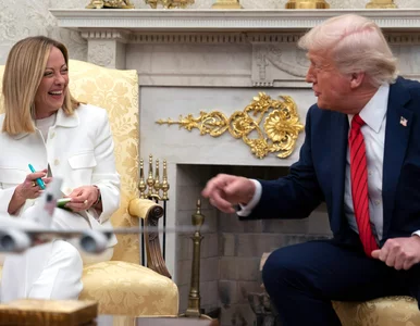 Miniatura: Premier Włoch spotkała się Trumpem....