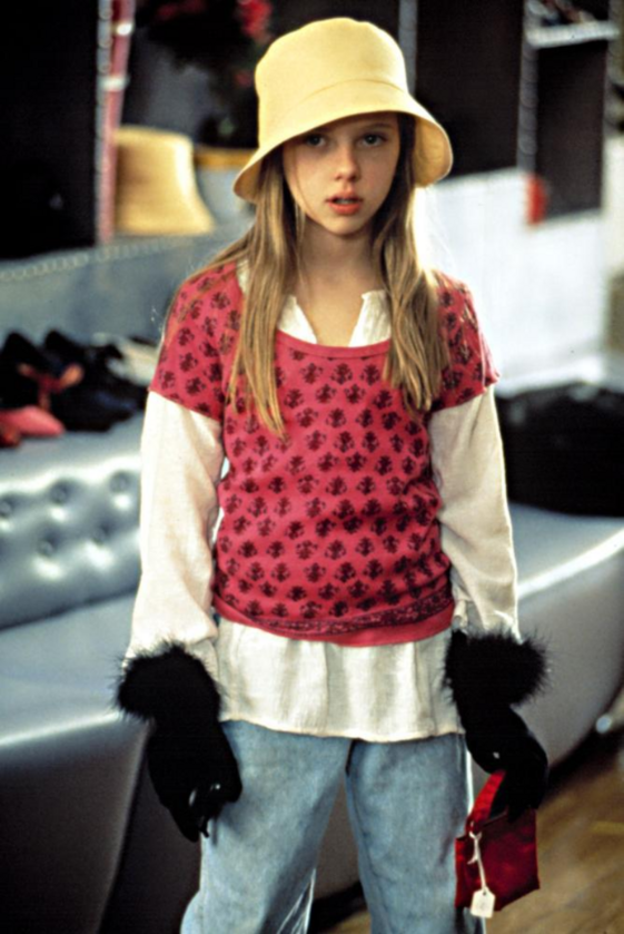 Scarlett Johansson w filmie „Randka na moście” (1996) 