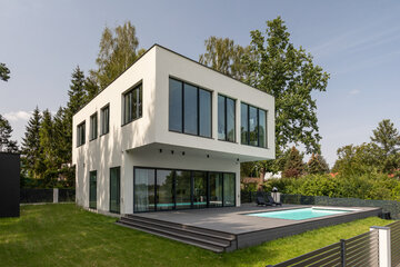 Willa nad rozlewiskiem Narwi, projekt Art&rsquo;Up Interiors