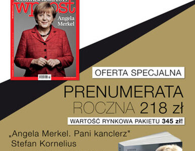 Miniatura: Angela Merkel. Pani kanclerz. Książka w...
