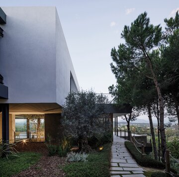 Dom z widokiem na las, projekt Flow81 