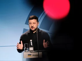 Miniatura: Zełenski w Polsce „Ciężko sobie...