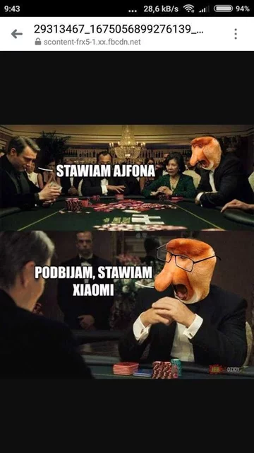 Mem z nosaczem i Xiaomi 